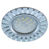 Точечный светильник ЭКОЛА MR16 DL3183 GU5.3 матовый хром/алюм FS1609EFF