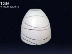 Рассеиватели плафончики Этюд 139   "Нити"  Е-27