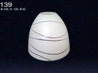 Рассеиватели плафончики Этюд 139   "Нити"  Е-27