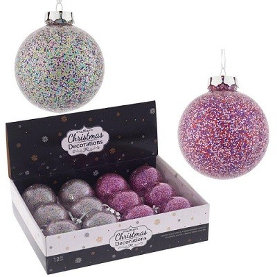 Украшение новогоднее "Шар", 8см 753334