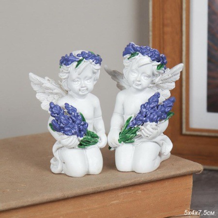 Фигурка Ангел лаванда 8 см / L2018 /735842