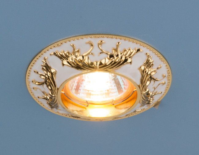 Точечный светильник 7217 MR16 GAB(золото/белый)