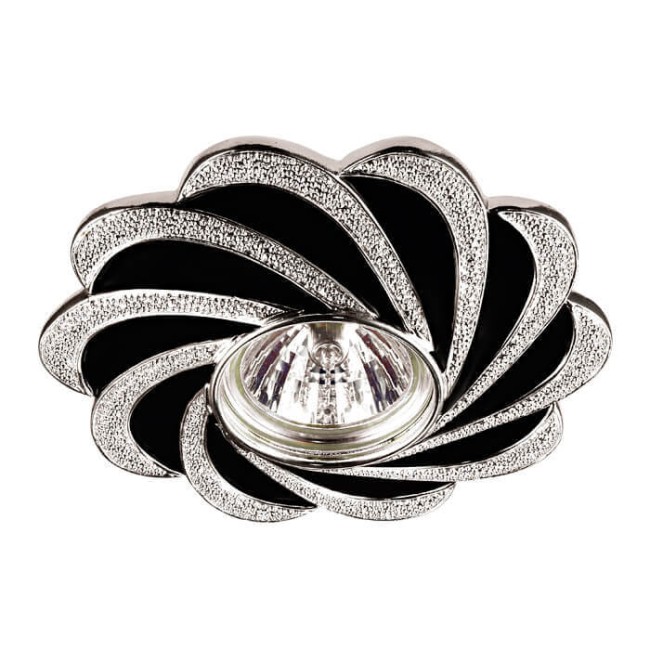 Светильник точечный NT 370222, черный/хром