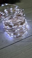 Электрогирлянда, LED 200л, белый, 20м 703426