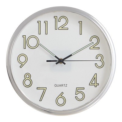 Часы настенные интерьерные "Илони", d-28 см, флуоресцентные 9561500