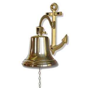 Колокол на кронштейне "Якорь" AL-80-208-A