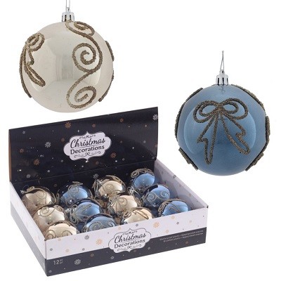 Украшение новогоднее "Шар", 8см 753311