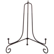 ПОДСТАВКА ДЛЯ ТАРЕЛОК АРТИ-М 244-118 20*13 СМ. ВЫСОТА=20 СМ. ЦВЕТ - ЧЕРНЫЙ