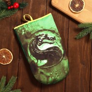 Прихватка - рукавица «Символ года 2024» 27  х 16,5 см, рис. 10 9922579