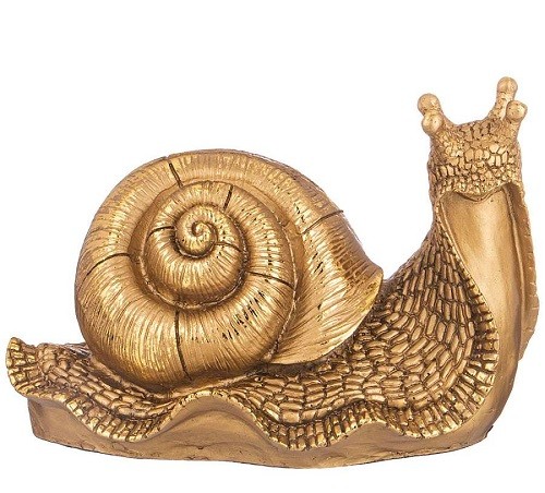 Улитка ползет F100/2 L25W16H18 см БРОНЗА
