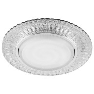 Точечный светильник CD4022 GX53 прозрач/хром 29475