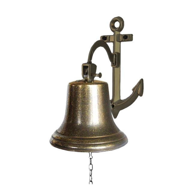 Колокол на кронштейне "Якорь", 14см AL-80-368-AP-ANT