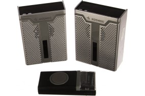 Звонок б/пров Космос KOC_AG520C1, 150м, 32 мелодий, доп. звук.модуль