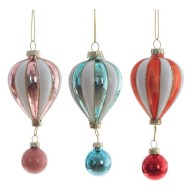 Украшение новогоднее "Воздушный шар", L5,5 W5,5 H14 см 809778