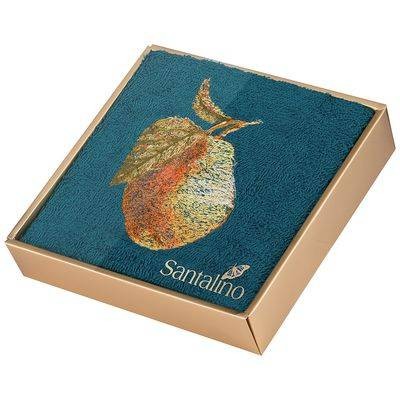 ПОЛОТЕНЦЕ МАХРОВОЕ 40Х70СМ,"ГРУША"100%ХЛОПОК, БИРЮЗА 850-600-47