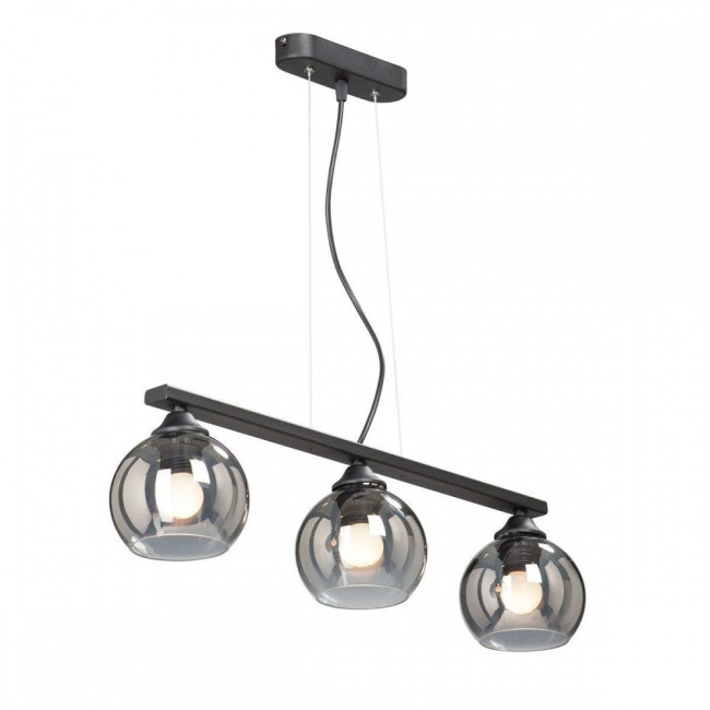 Люстра СФЕРА СВЕТА 150S/3D BK+GR