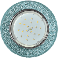 Точечный светильник GX53 H4 LD7069 голубой/хром FB53CMEFB