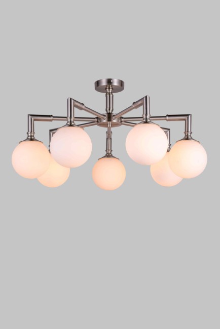 Люстра СФЕРА СВЕТА 8683/7X-NK NICKEL Veneto Luce