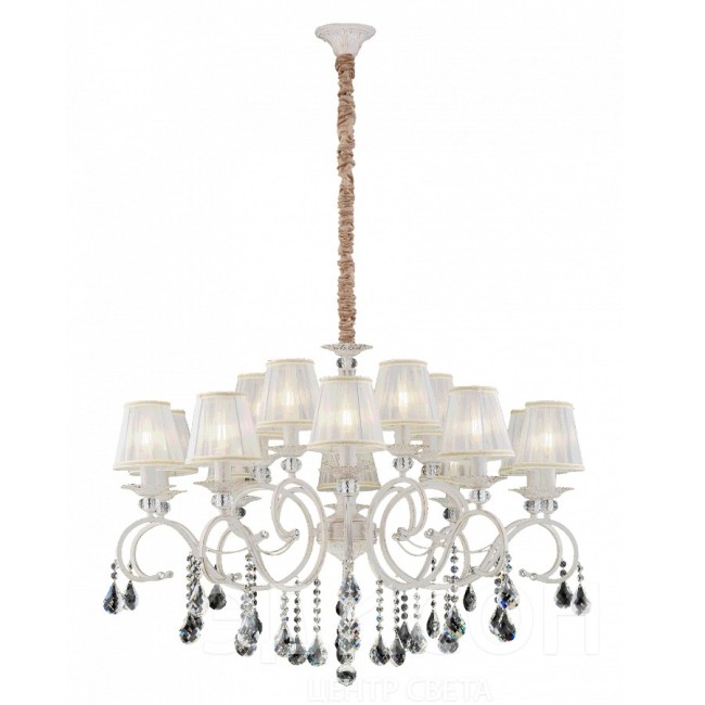 Люстра СФЕРА СВЕТА 816/10+5W WHITE Veneto Luce