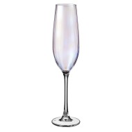 Рюмка для шампанского "COLUMBA OPTIC", 260 мл; декор "Перламутр" (набор 2 шт.) БСС0574