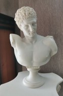 Бюст Гермес №187 С16 белый код 12736