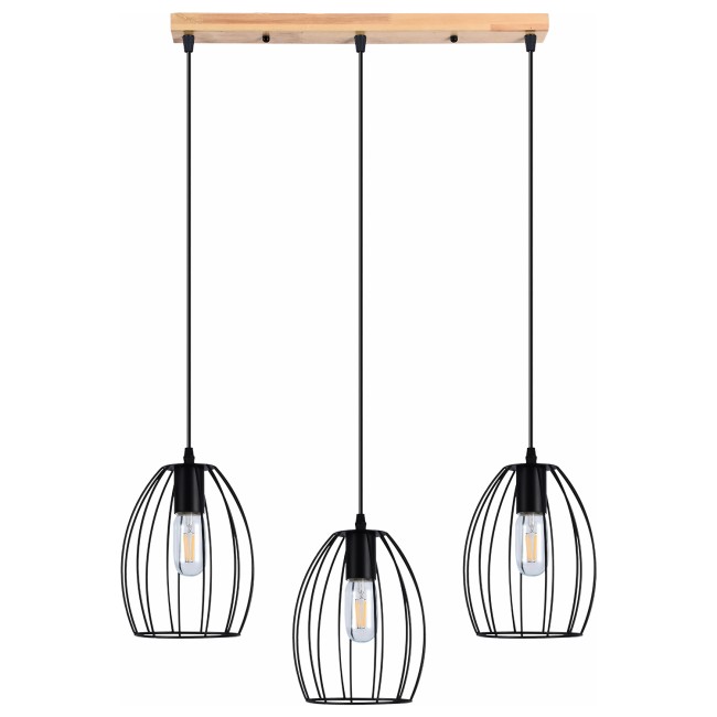 Светильник потолочный IL1011-3LL-05 BK