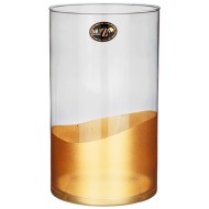 ВАЗА " MODERN CYLINDER" SMOKY/GOLD 25СМ 380-911
