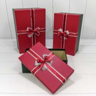 Коробка Прямоугольная Зелёный/Красный 720300-254 большая