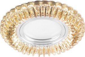 Точечный светильник CD904 Led MR16 50W, желтый, хром