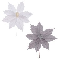 Цветок искусственный "Пуансеттия", L25 W25 H27 см 813774