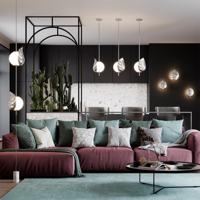 Бра 4865/1W MODERN ODL_EX22 80 серебристый/белый/стекло G9 2*5W JUNGLE