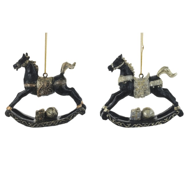 Изделие декоративное подвесное "Лошадка" СОЛЮКС 763377 L8,5 W2 H7 см