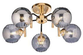 Люстра 00598/5A GOLD+BLACK