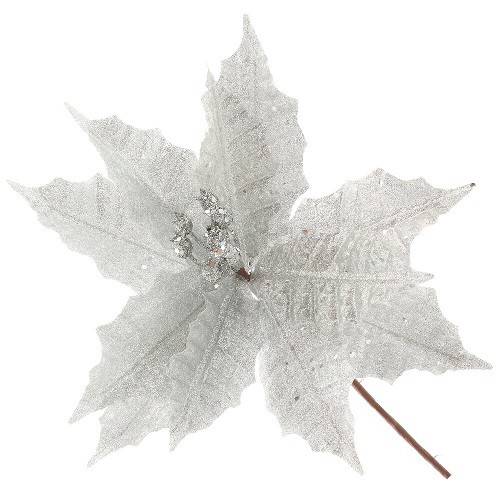 Цветок искусственный "Пуансеттия", L27 W27 H30 см 813776