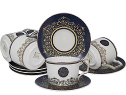 Чайный набор 244-001 12 предм. 250 мл фарфор