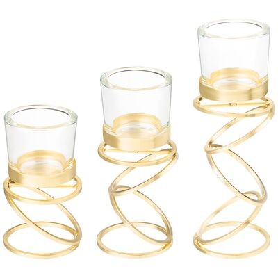 НАБОР ПОДСВЕЧНИКОВ ИЗ 3-х шт. 13/17/21,5 СМ 120-207