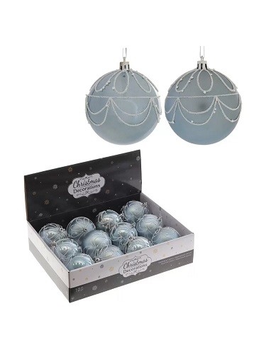 Украшение новогоднее "Шар", 8см 781674