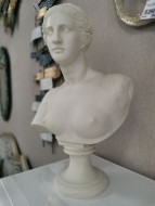 Бюст Афродиты 192 С16 белый 52 см код 17606