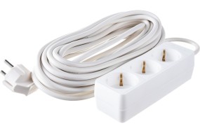 Сетевой удлинитель СОЮЗ ПВС 3х1 3 роз.  10 м 16А земля 481S-6310