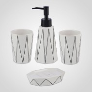 Набор Аксессуаров для Ванной "Зиг Заг" 7935-31