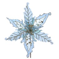 Цветок искусственный "Пуансеттия", L30 W30 H25 см 262274