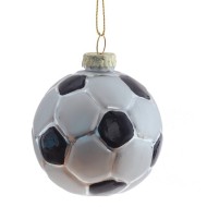 Украшение новогоднее "Футбольный мяч", L6 W6 H8 см 809761