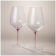 НАБОР БОКАЛОВ ДЛЯ ШАМПАНСКОГО ИЗ 2 ШТ "ACCENT" RED 300 МЛ 693-055