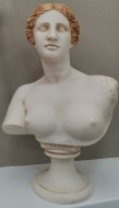 Бюст Афродиты 192 С16 патина 52 см код 17778