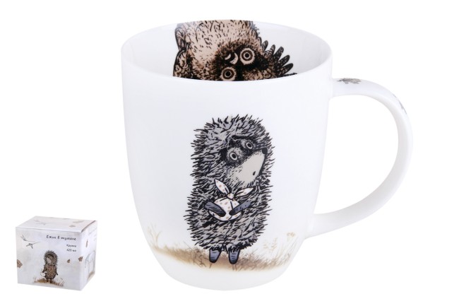 Кружка 420 мл ф.дерби NB209M Ежик в тумане 170599