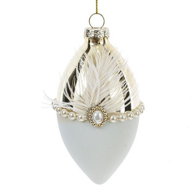 Украшение новогоднее "Капля", L7 W7 H13,5 см 809221