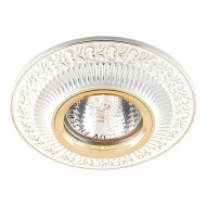 Точечный светильник DL6240 MR16 белый/золото 28884