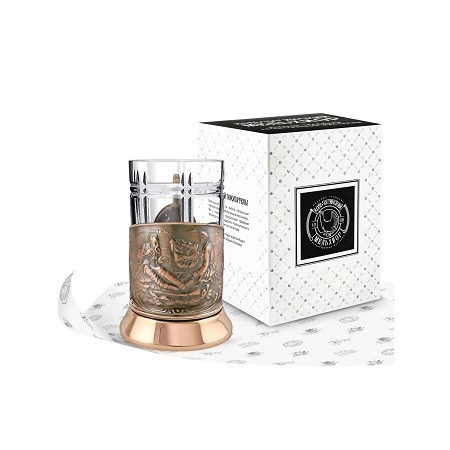 Набор для чая "Охотники" медный НБС 9608/1