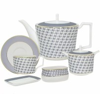 Чайный сервиз 18пр.  EARL GREY 145-398 Костяной фарфор
