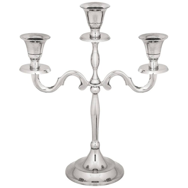 ПОДСВЕЧНИК НА 3 СВЕЧИ АРТИ М 726-114 ВЫСОТА=28,5 СМ